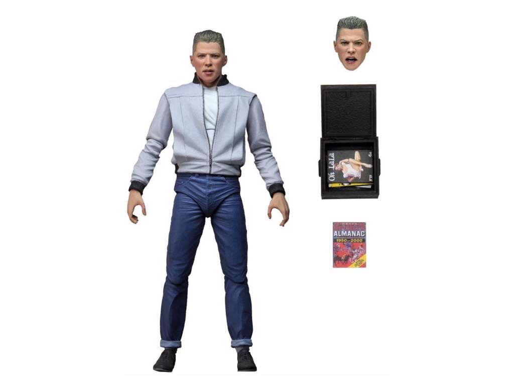 Back to the Future action figur af Ultimate Biff Tannen på 18 cm