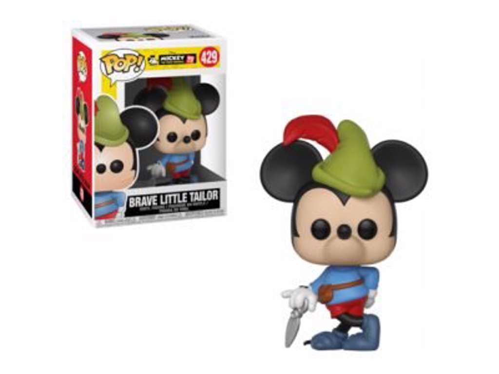 Mickey Mouse 90th Anniversary POP! vinyl figur af Brave Little Tailor på 9 cm