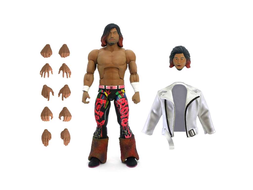 New Japan Pro-Wrestling Ultimates Action Figur af Hiromu Takahashi på Wave 2 18 cm