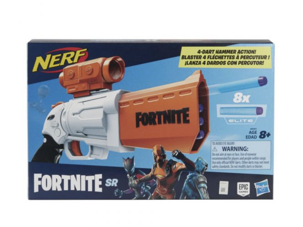 Nerf Fortnite SR pistol