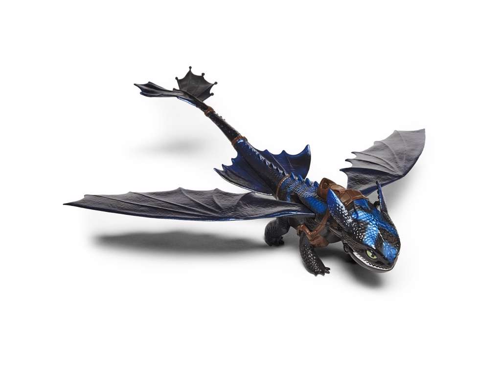 Kæmpe Tandløs med ildånde fra Sådan træner du din drage