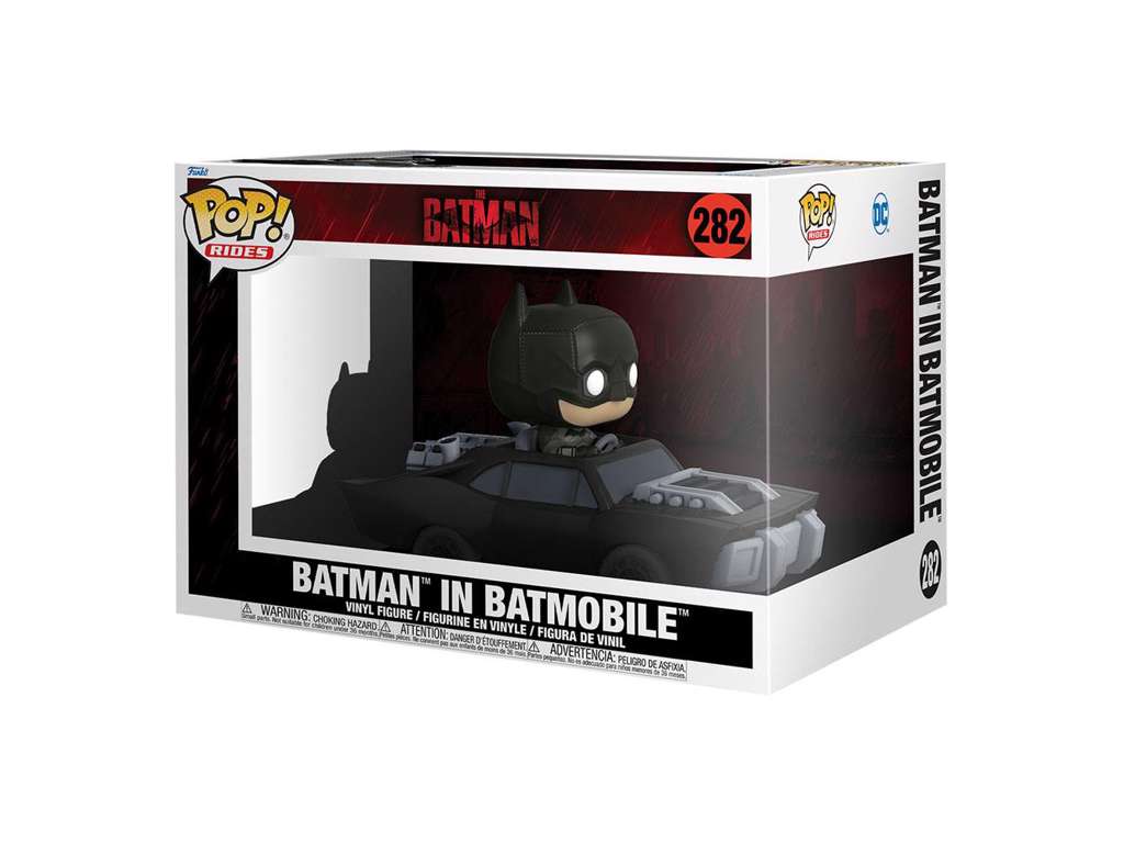 Batman POP! Rides Super Deluxe Vinyl Figure Batman in Batmobile 15 cm