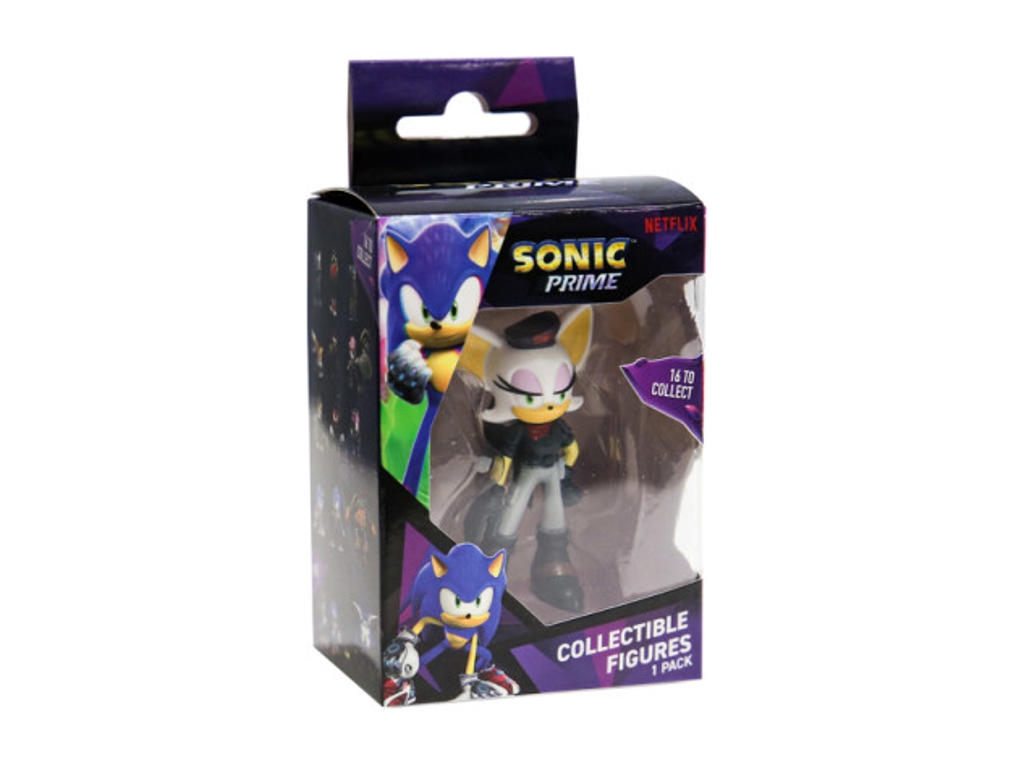 SONIC Figur i vinduesæske 6,5 cm S1 - Rogue the Bat