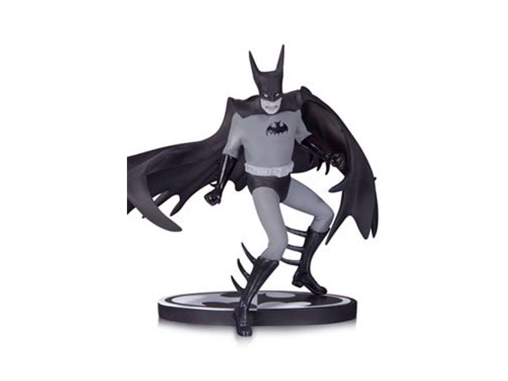 Batman Black & White statue af Tony Millionaire på 15 cm