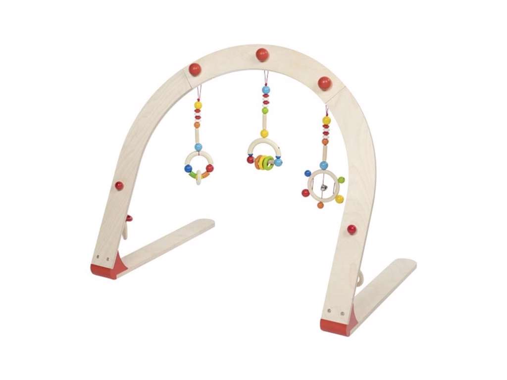 Aktivitetsbue i træ fra Goki - Regnbue