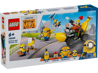 LEGO PT IP 2 2024 Orange - Minions og bananbil - 75580
