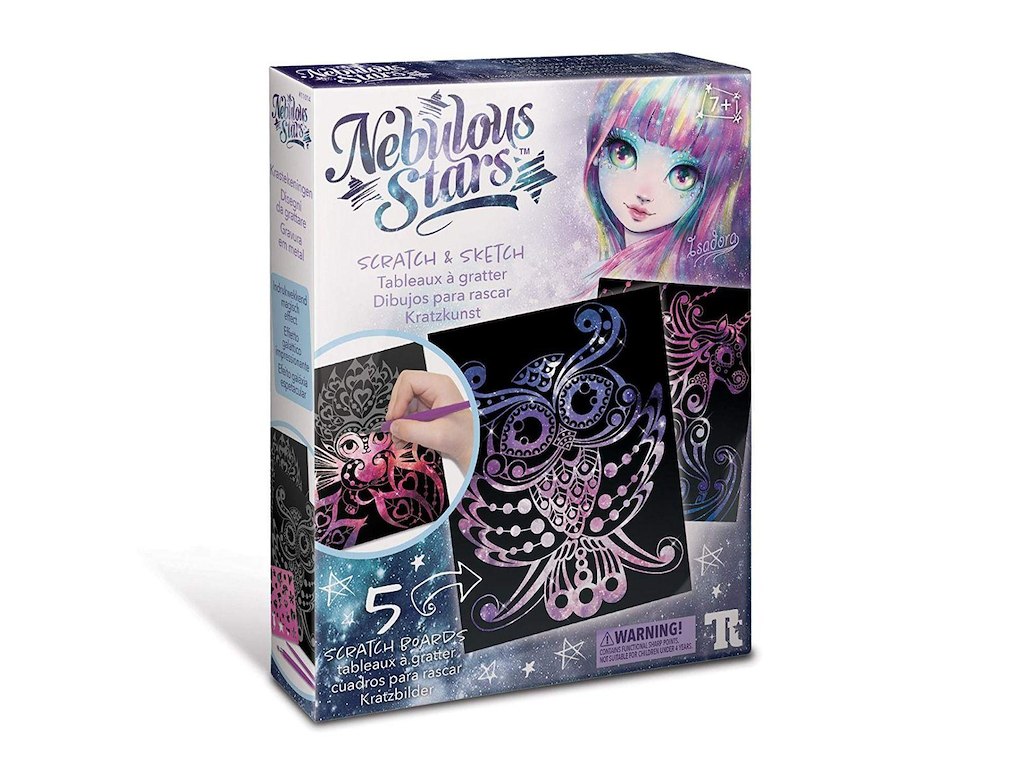 Nebulous Stars Scratch & Sketch