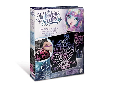Nebulous Stars Scratch & Sketch
