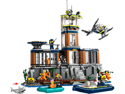 Politiets fængselsø - 60419 - LEGO City Police