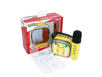 Pokémon Karaokehøjttaler med Mikrofon "Pikachu" PopSing LED