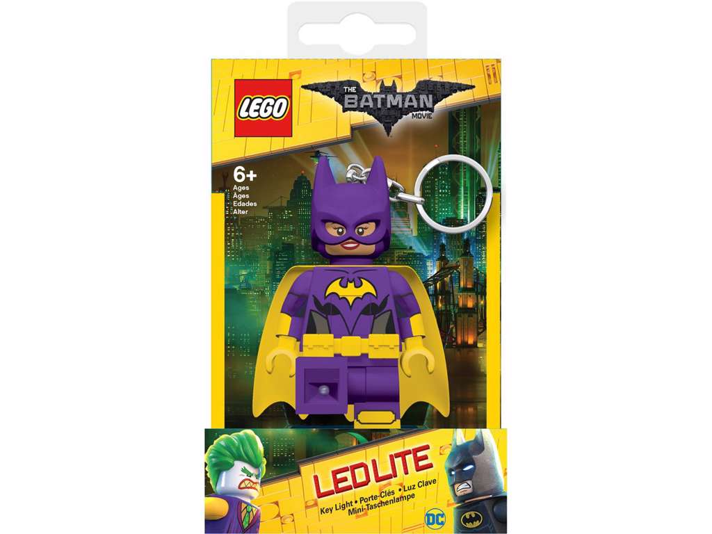 LEGO Batman nøglering med lys - Batgirl