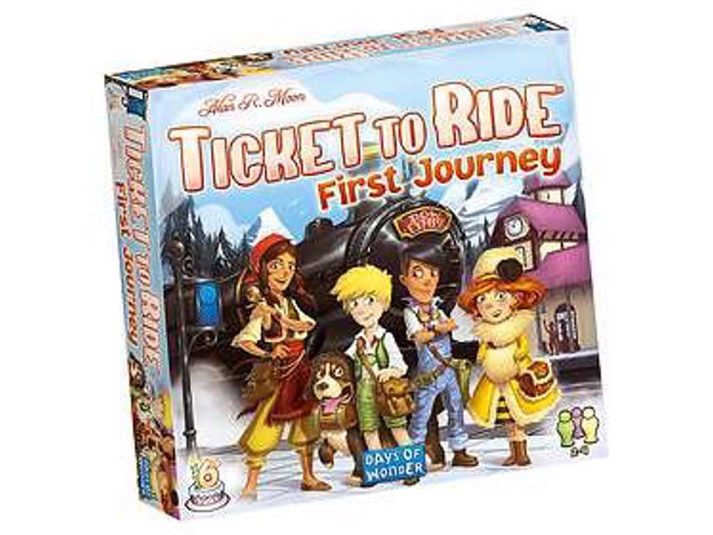 Ticket to Ride First Journey - brætspil