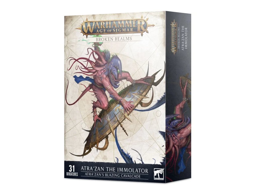 Atra'zan's Blazing Cavalcade: Warhammer Broken Realms