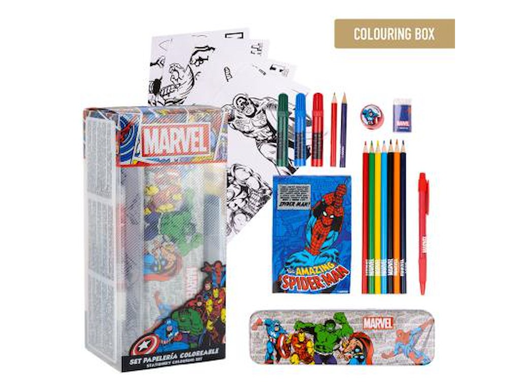 Marvel Farvelægningssæt