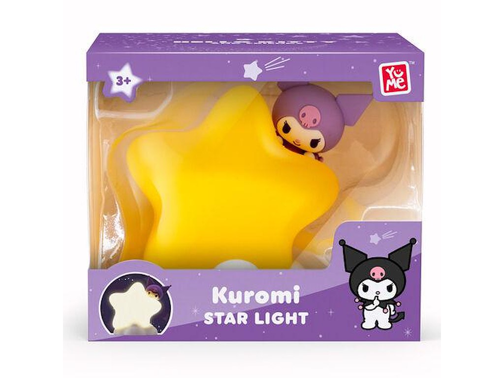 Sanrio Bedside Light Star Light Series Mini Figures Hello Kitty and Friends 8 cm – Kuromi