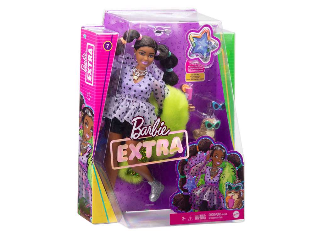 Barbie Extra dukke - brunt hår
