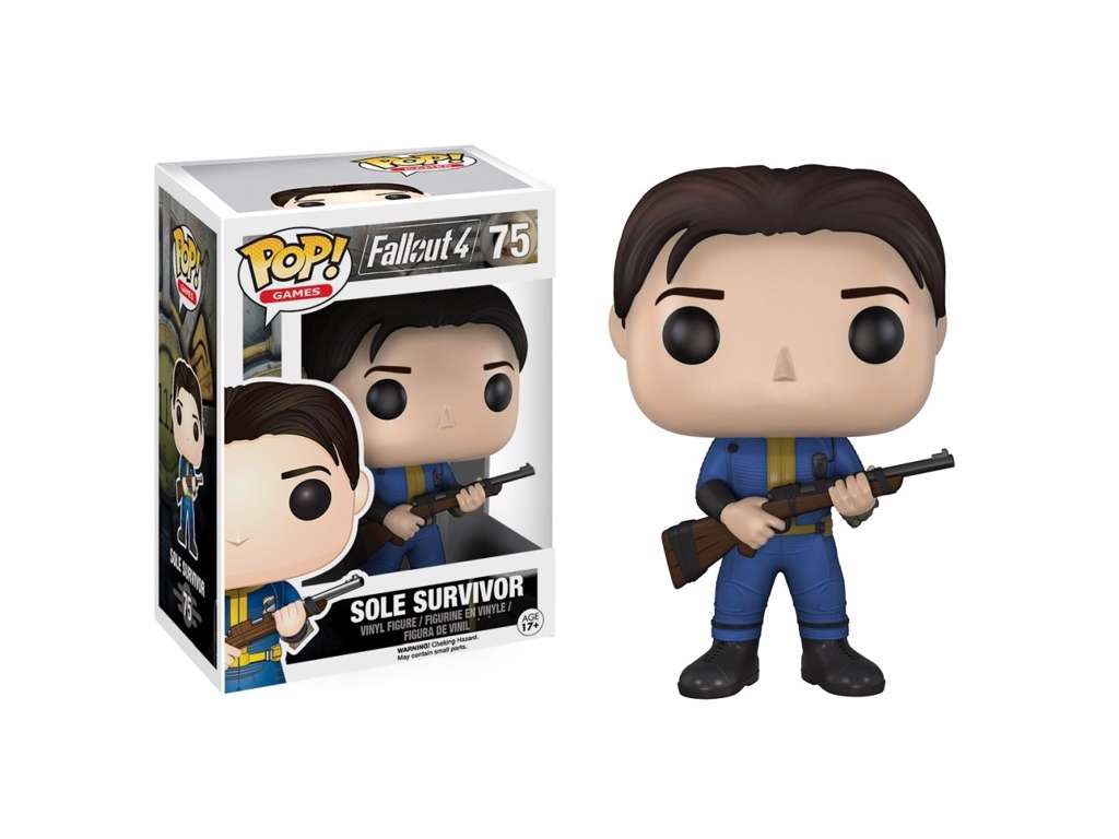 Fallout 4 POP! vinyl figur af Sole Survivor på 9 cm