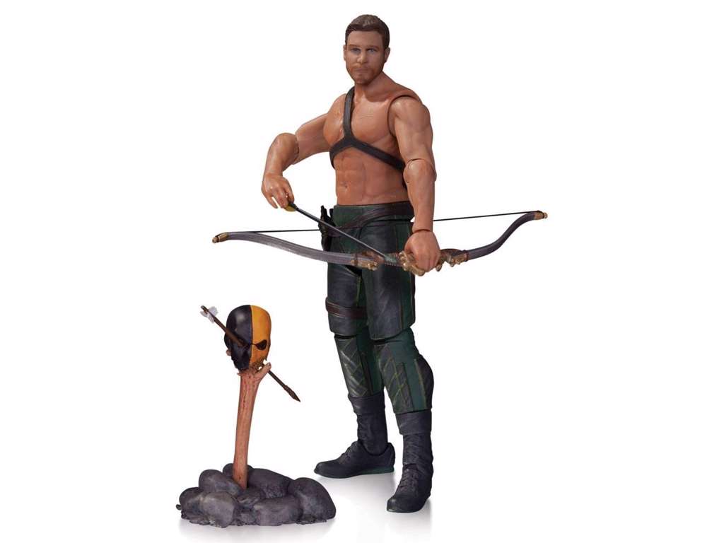 Arrow action figur af Oliver Queen og Totem på 17 cm