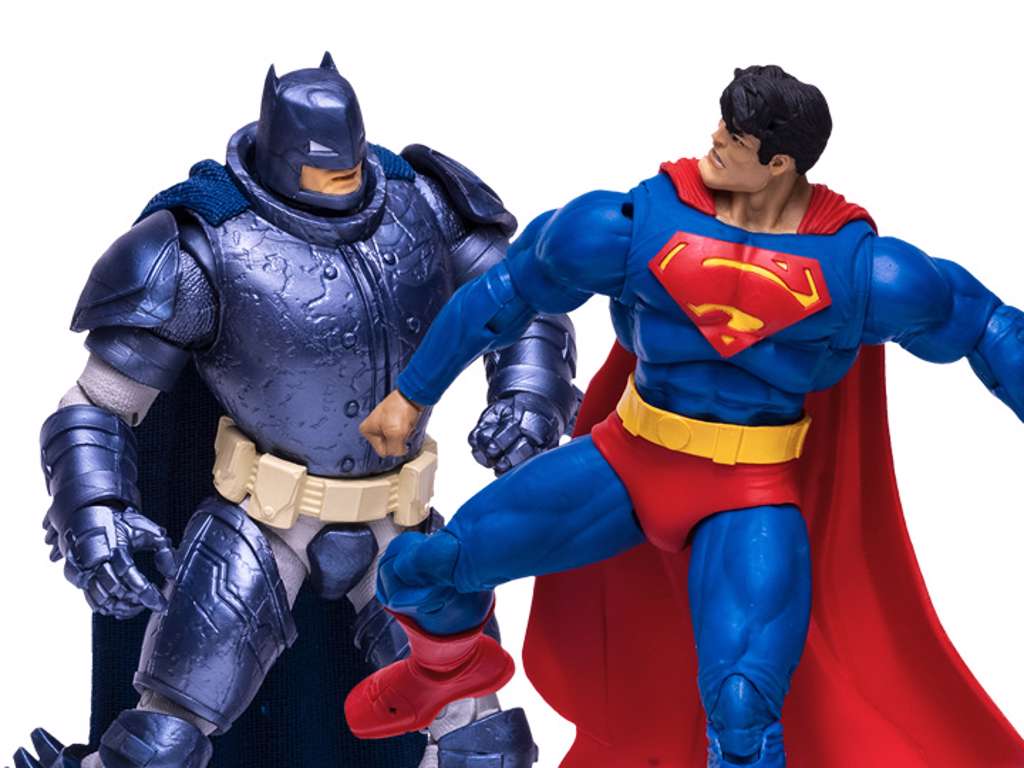 DC Collector Multipack Superman vs. Armored Batman actionfigurer på 18 cm