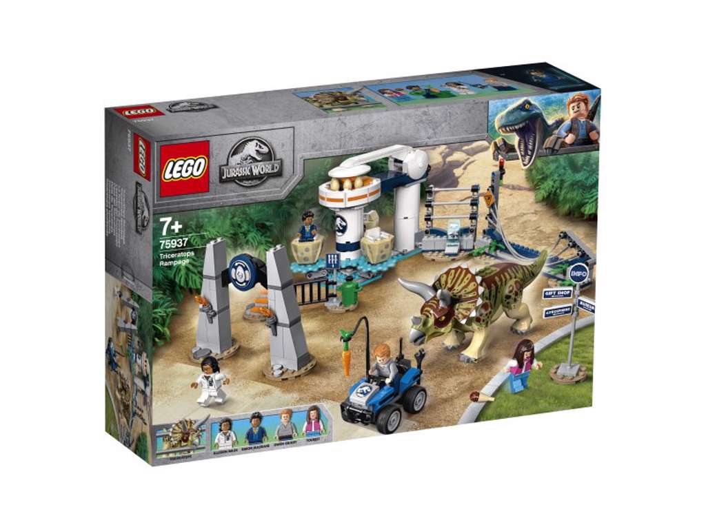 LEGO Jurassic World - Triceratops-ravage - 75937