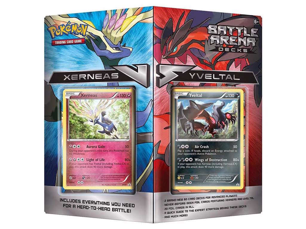 Pokémon Xerneas vs. Yveltal dobbelt deck