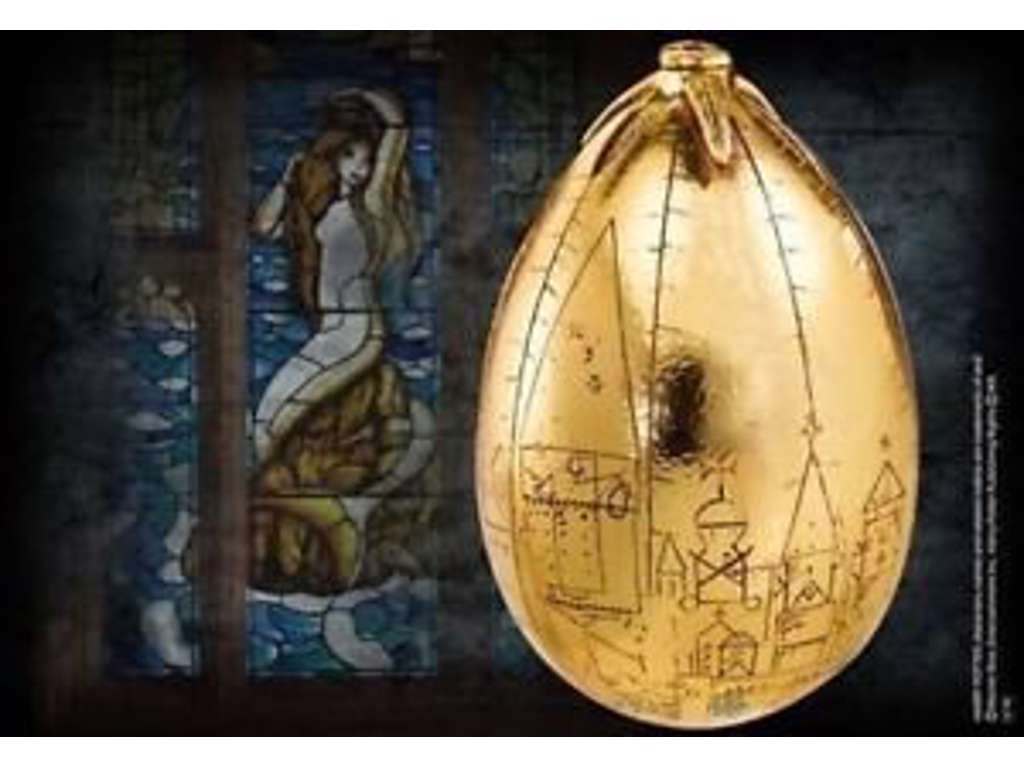 Golden Egg 1/1 replica på 23 cm fra Harry Potter
