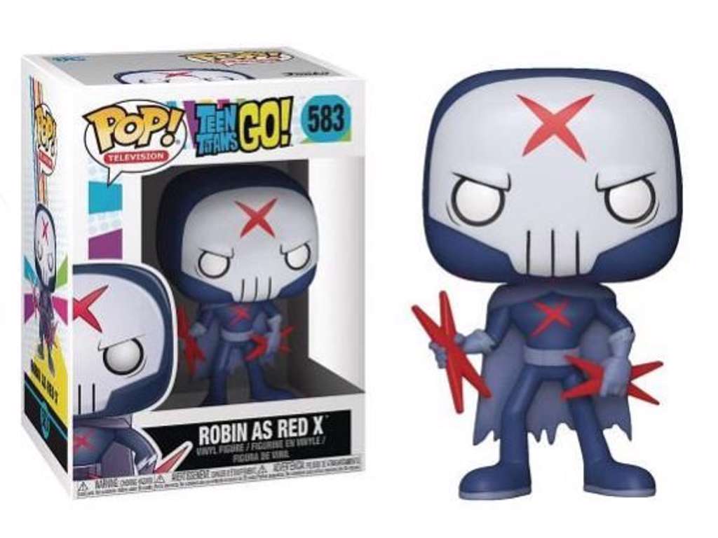 Teen Titans Go! POP! vinyl figur af Robin as Red X på 9 cm