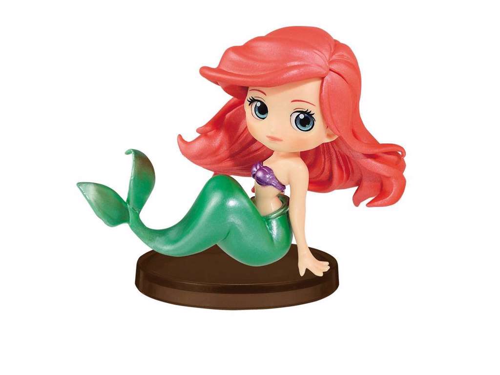 Disney Q Posket Petit Girls Festival mini figur af Ariel på 7 cm