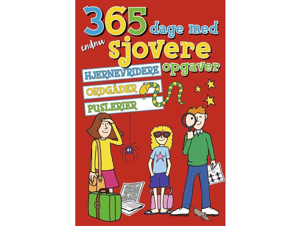365 dage med endnu sjovere opgaver aktivitetsbog