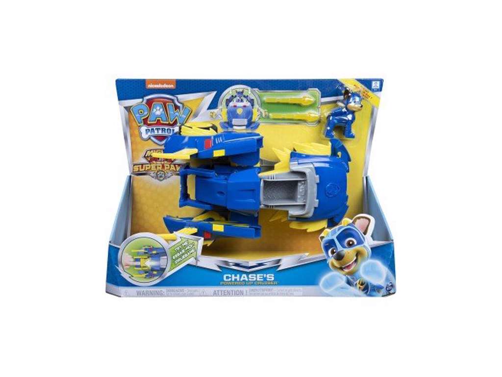 Paw Patrol Mighty Pups Super Paws - Chases Powered Up Cruiser
