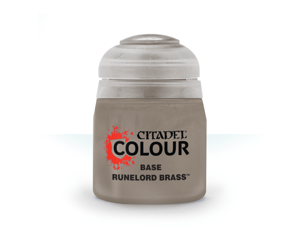 Runelord Brass 12ml. Citadel Base
