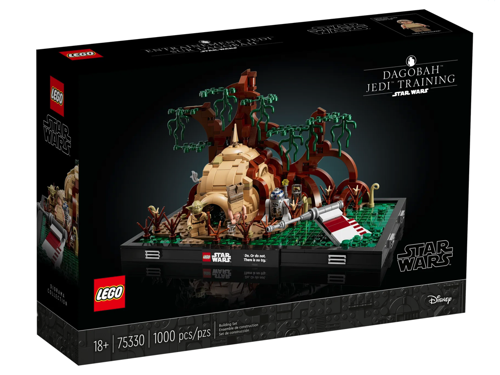 LEGO Starwars - Diorama med Jedi™-træning på Dagobah™ - 75330
