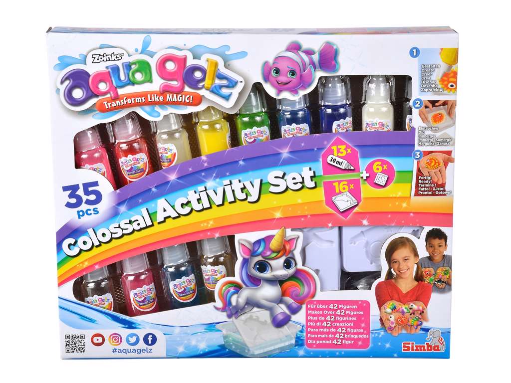 Aqua Gelz kæmpe kreasæt