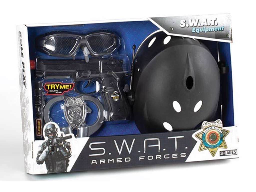S.W.A.T sæt med 6 dele