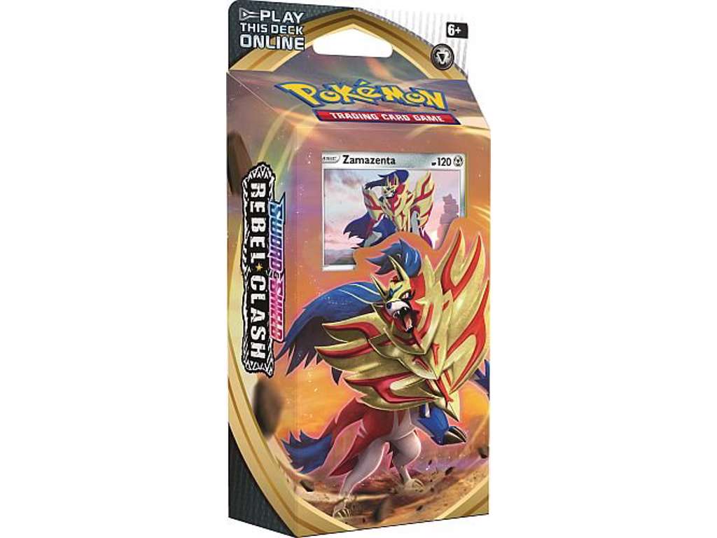 Pokémon Sword & Shield Rebel Clash temadeck med Zamazenta