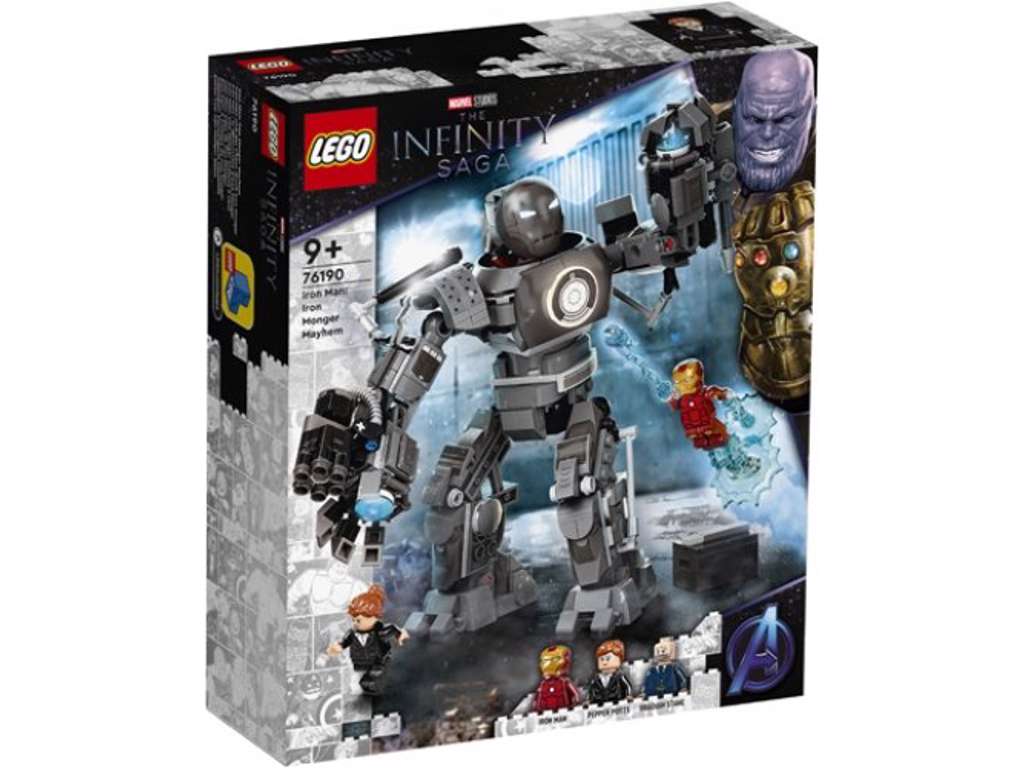 Lego Marvel - Iron Man: Iron Mongers kaos - 76190