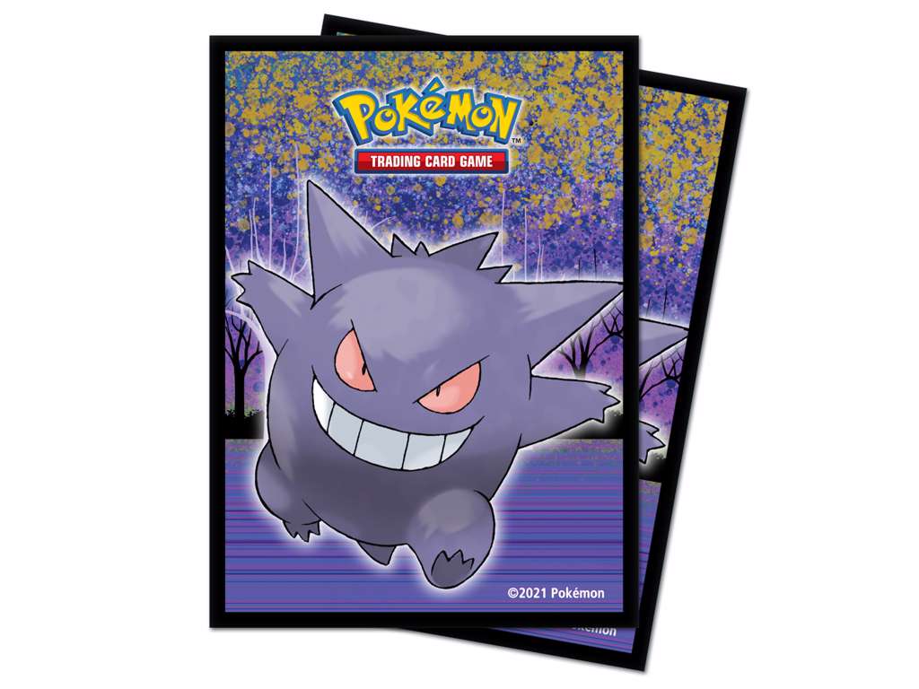 Pokémon sleeves med Gengar