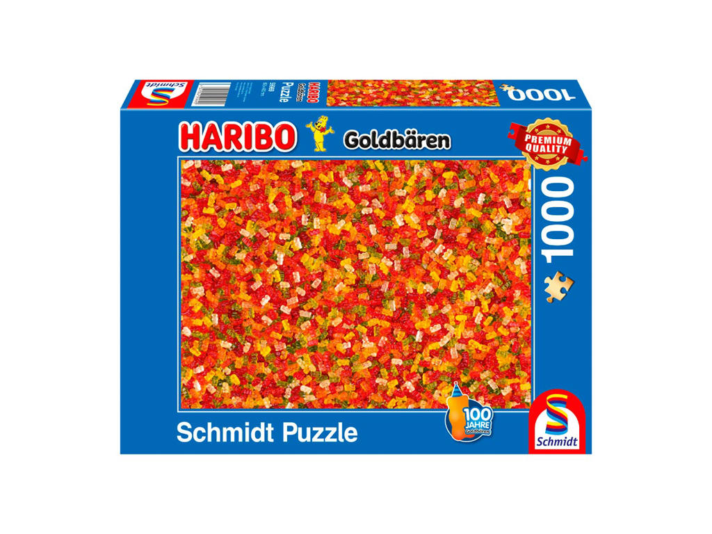 Haribo Guldbamser - Puslespil på 1000 brikker