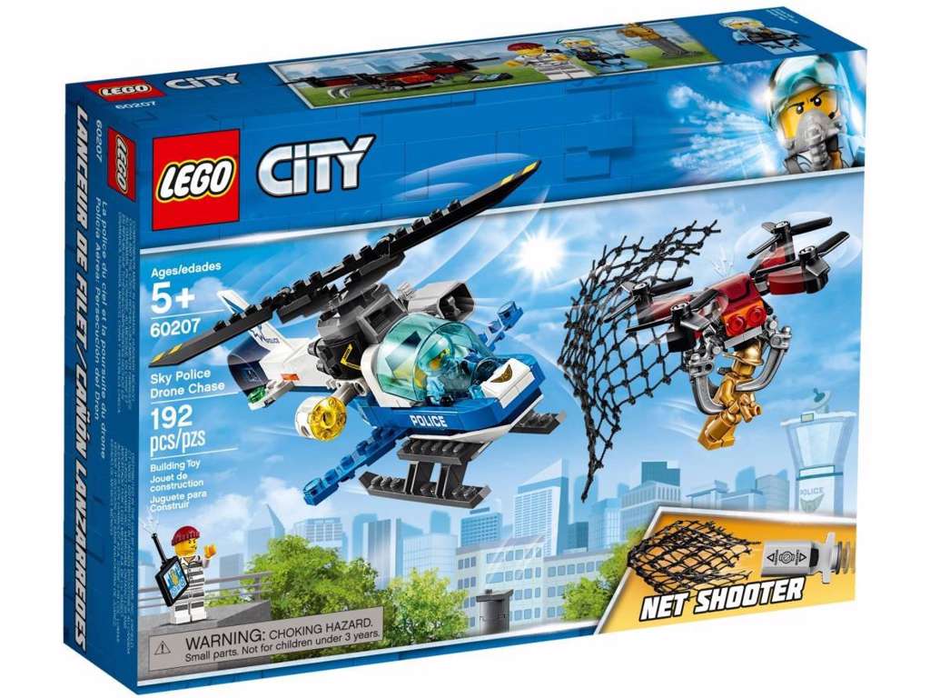 Lego City Luftpolitiets dronejagt – 60207