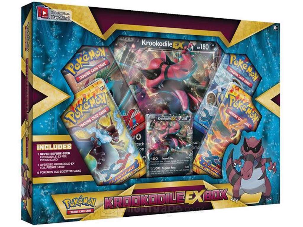 Pokémon Krookodile EX box