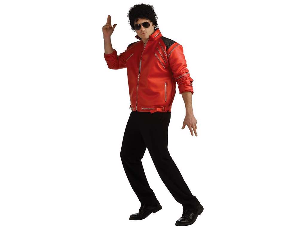 Michael Jackson Beat It jakke str M fra Rubies