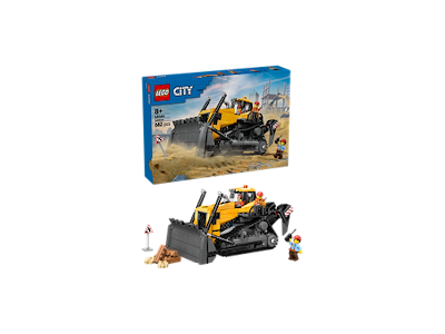 Gul bulldozer - 60466 - LEGO City Big Vehicles