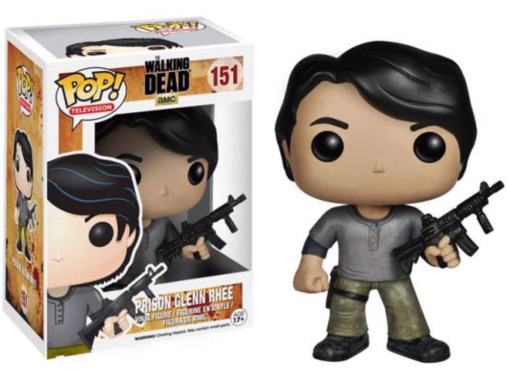 The Walking Dead POP! vinyl figur af Prison Glenn på 10 cm