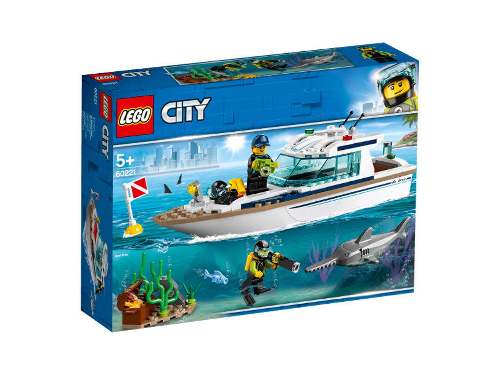 LEGO City - Dykker-yacht - 60221