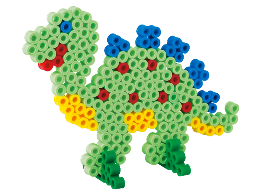 Hama maxi perler blisterpakke med dinosaur - 8909