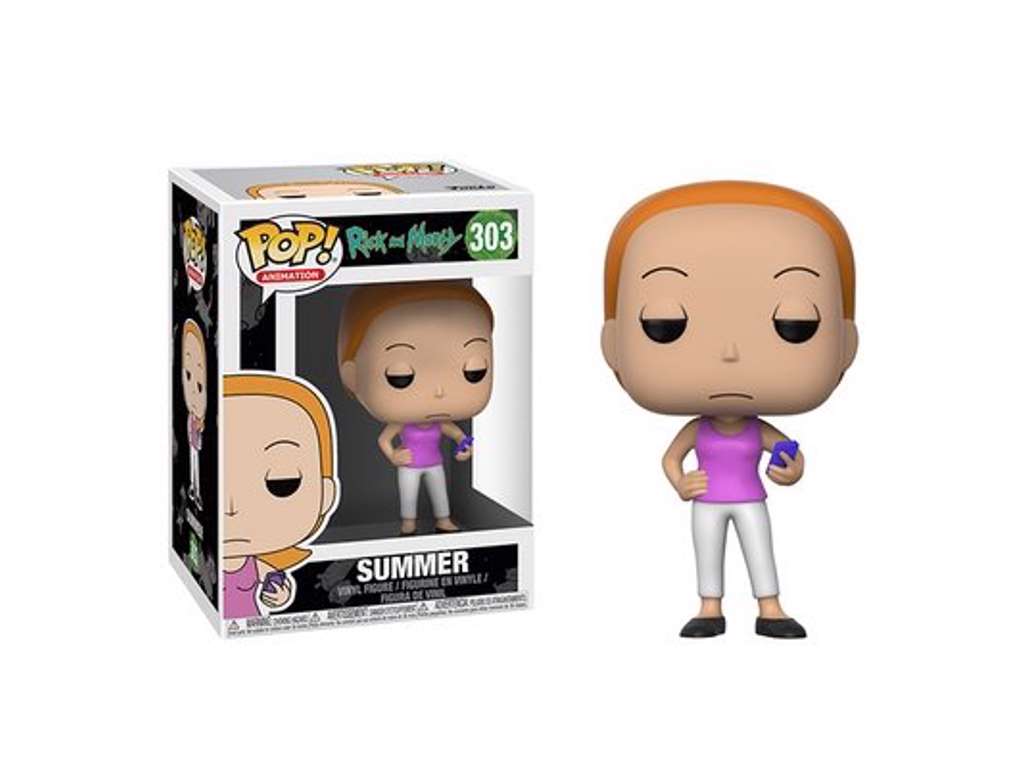Rick and Morty POP! vinyl figur af Summer på 9 cm
