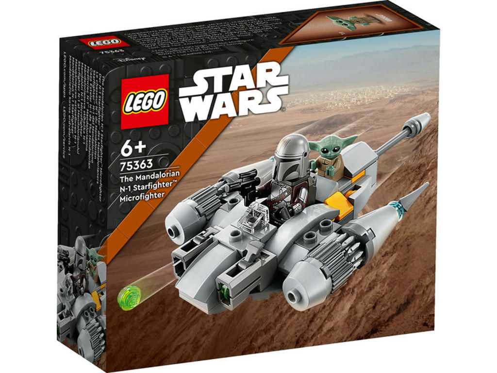 LEGO Star Wars TM - Microfighter af Mandalorianerens N-1-stjernejager - 75363