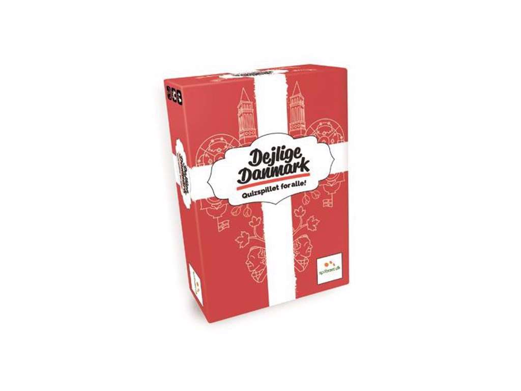 Dejlige Danmark - quizspillet for alle! (DA) - brætspil fra Lautapelit