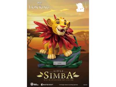 Disney The Lion King Master Craft statue af Little Simba på 31 cm