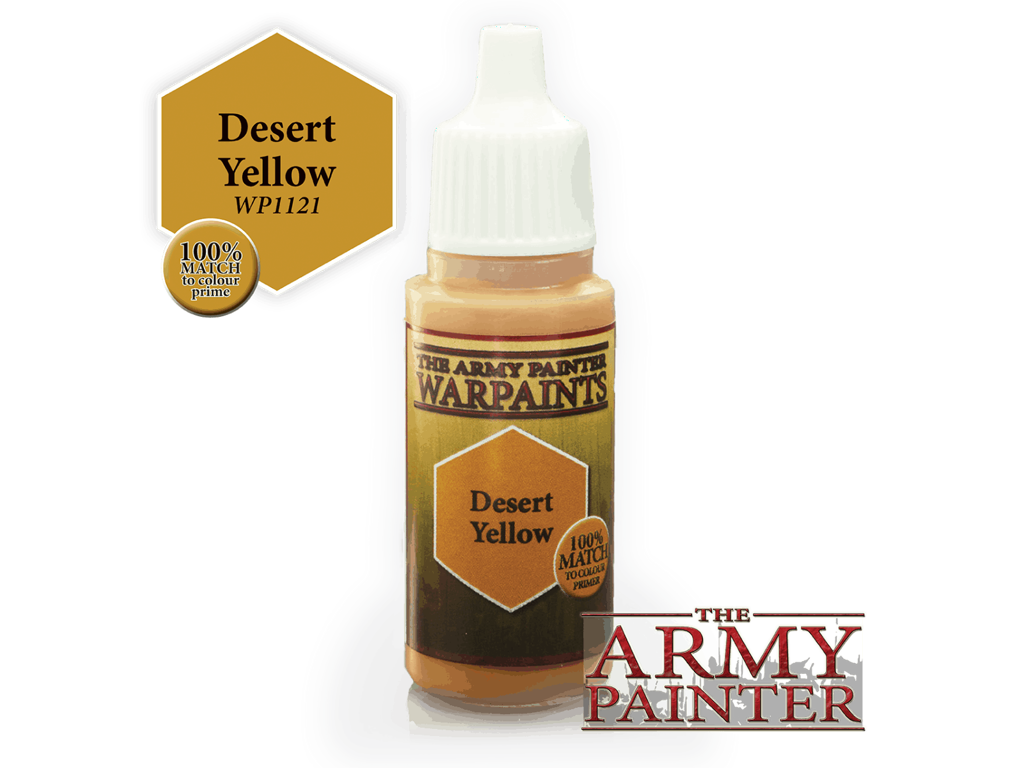 Desert Yellow Warpaint - The Army Painter akrylmaling til figurer